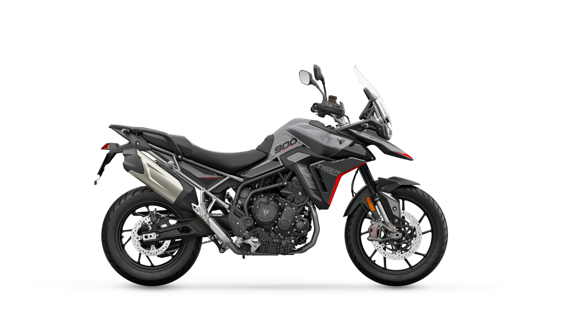 Triumph MY24 Tiger 900 GT in Graphite and Sapphire Black